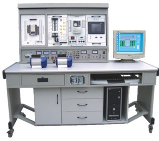 網絡型PLC可編程控制器、變頻調速、觸摸屏及電氣控制實驗裝置--上海中義科教設備